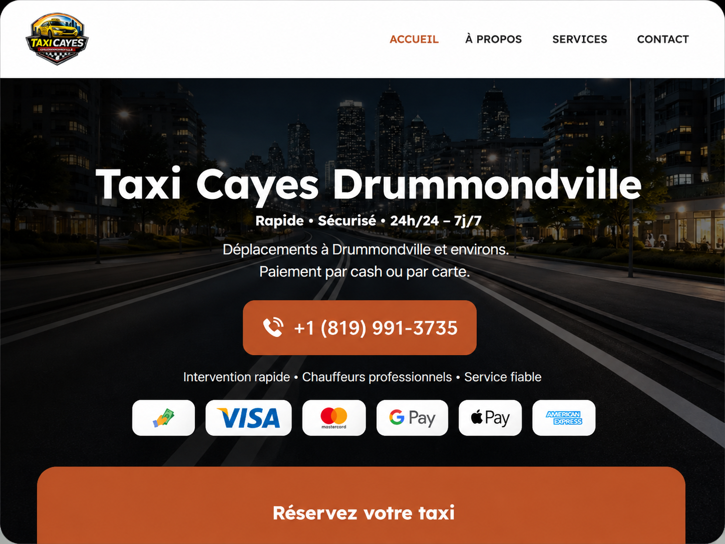 Taxi Cayes Drummondville